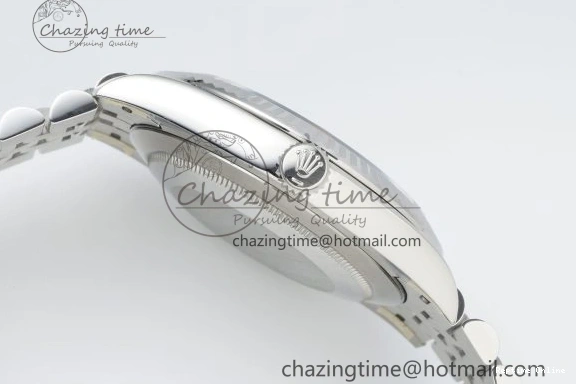 0408 Tailored DateJust 41 126334 NTF 1:1 Best Edition 904L Steel Green Stick Dial on Jubilee Bracelet VR 2155